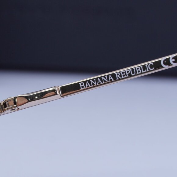 Banana Republic ISADORA 0KY2 00 Cat Eye Eyeglasses 51mm – Blue/Gold - Picture 8 of 9